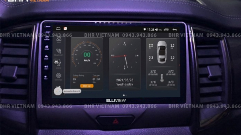 Màn hình DVD Android liền camera 360 xe Ford Everest 2016 - nay | Elliview S4 Premium